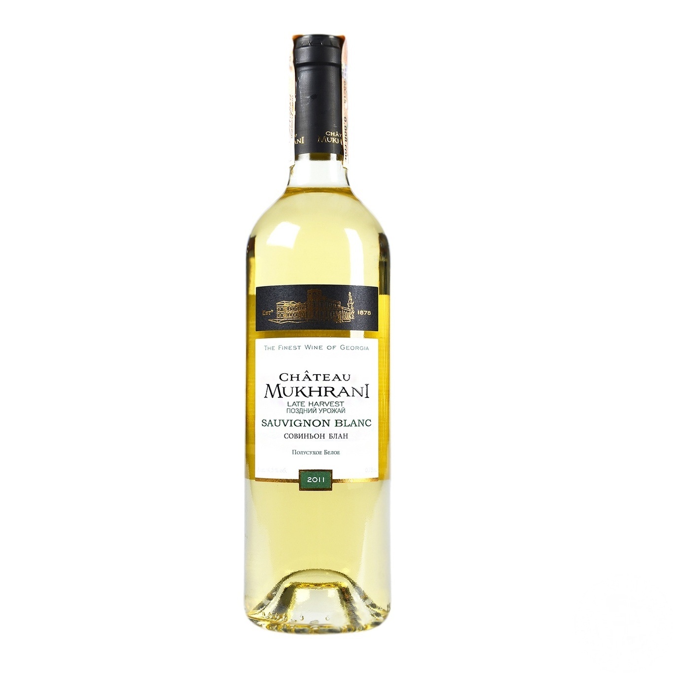 

Вино Chateau Mukhrani Sauvignon Blanc белое полусухое 14.5% 0.75л