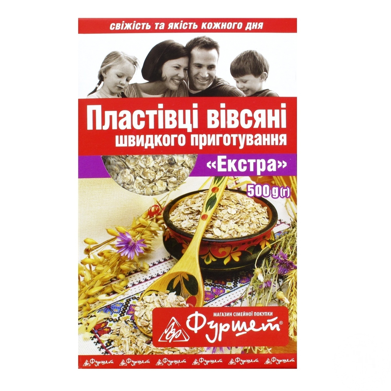 

Хлопья овсяные Фуршет 500г Украина