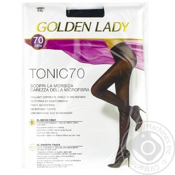 Golden Lady Tonic Nero Women's Tights 70den 5s - buy, prices for - photo 1