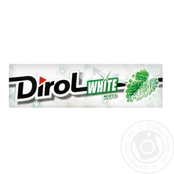 Dirol White Mint Chewing Gum 14g - buy, prices for Tavria V - photo 1