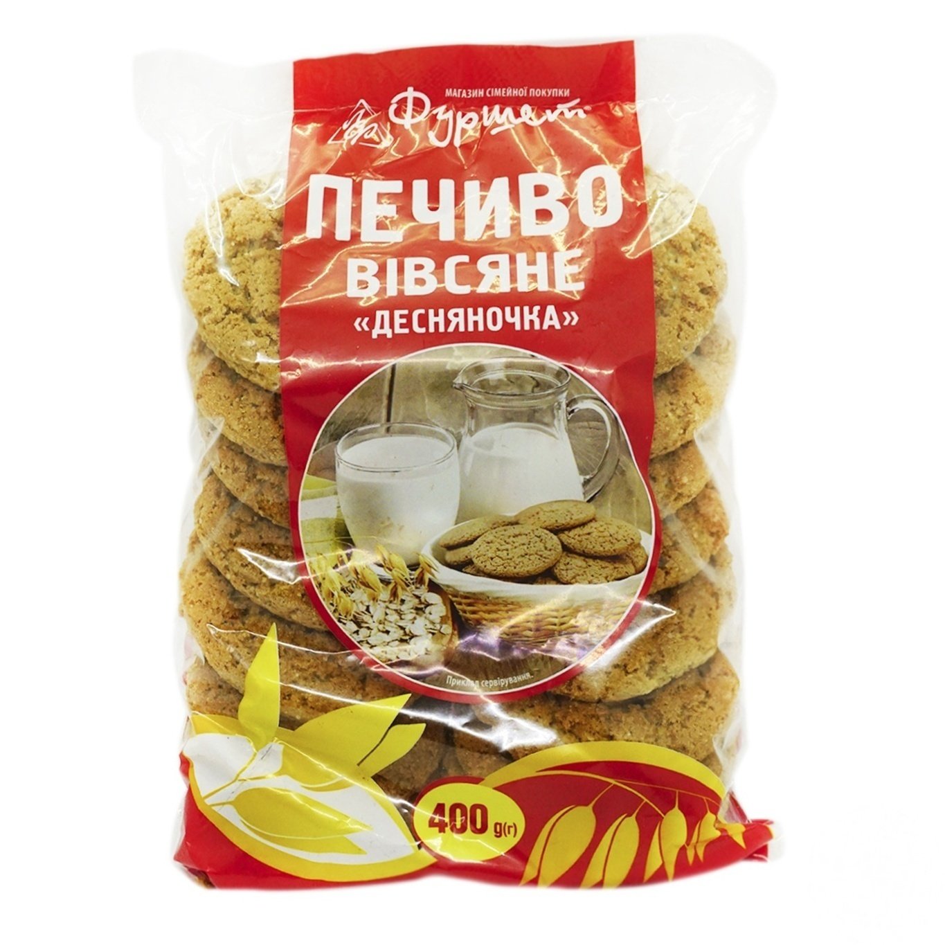 

Печенье овсяное Фуршет Десняночка 400г