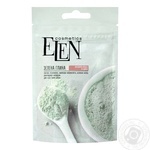 Глина Elen Cosmetics зелена для обличчя з екстрактом лопуха та арніки 50г