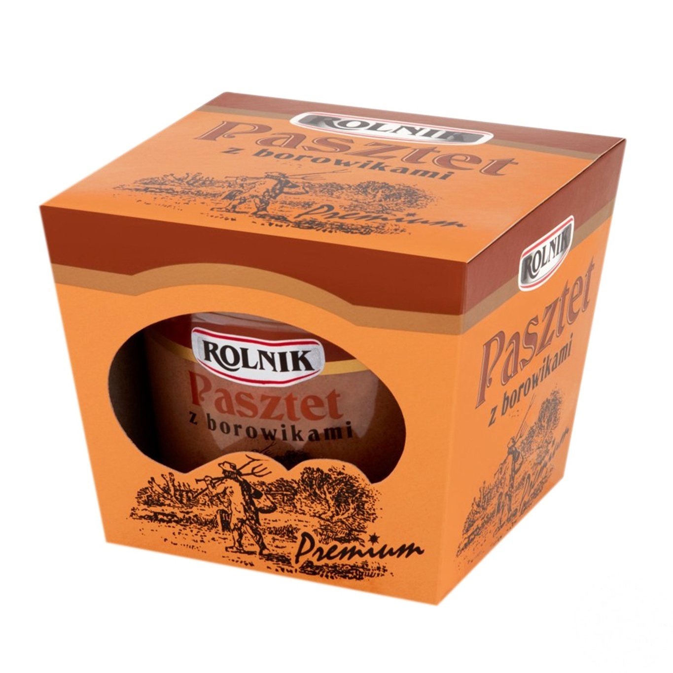 

Паштет Rolnik Premium с белыми грибами 190г