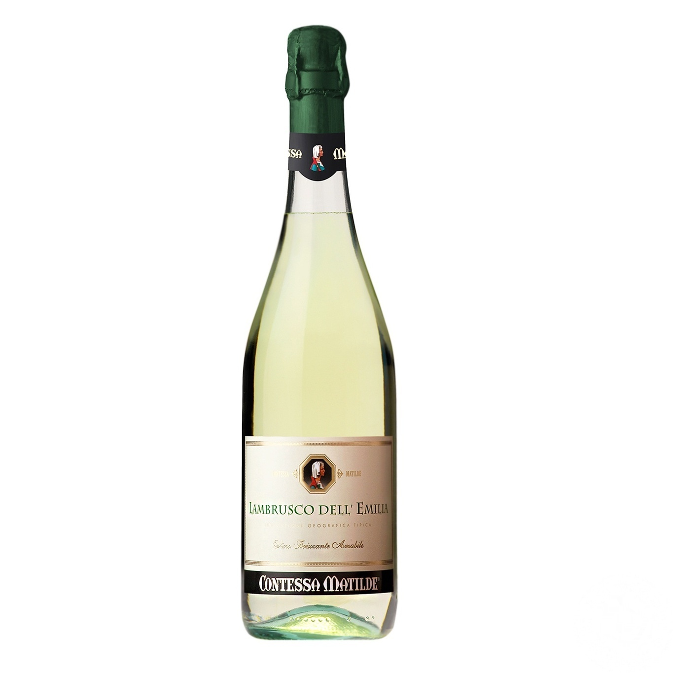 

Вино игристое Contessa Matilde Lambrusco Dell Emilia белое полусухое 8% 0,75л