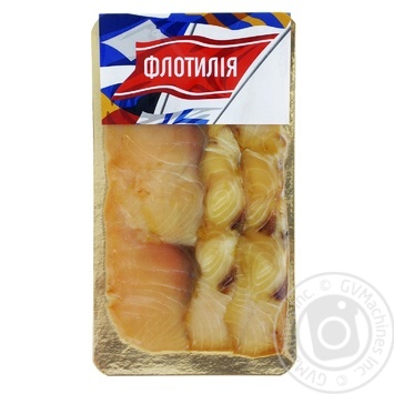 Flotilla Cold-smoked Sliced Escolar-Salmon without Skin 100g - buy, prices for MegaMarket - photo 1