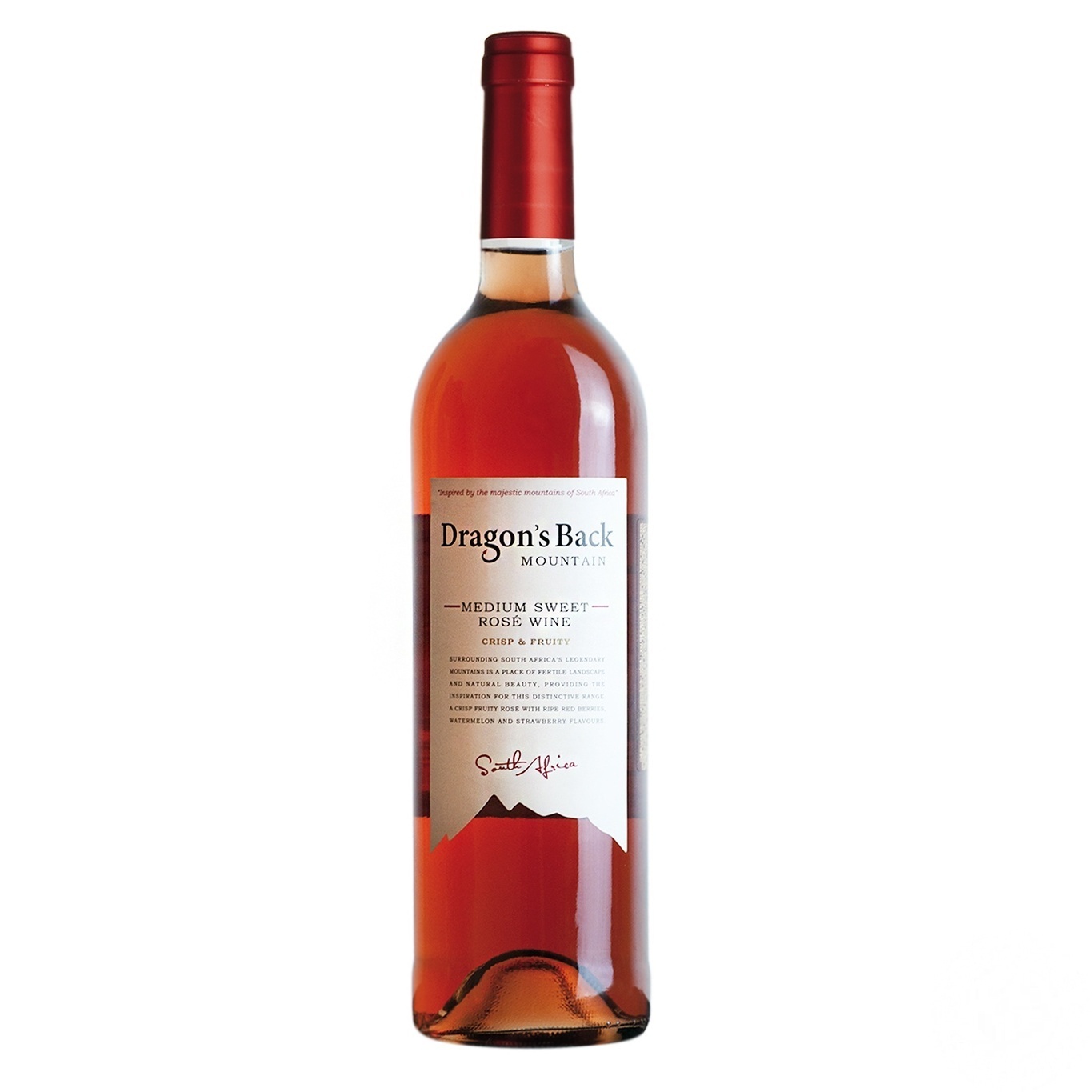 

Вино Dragon's Back Mountain Medium Sweet розовое полусладкое 13,5% 0,75л