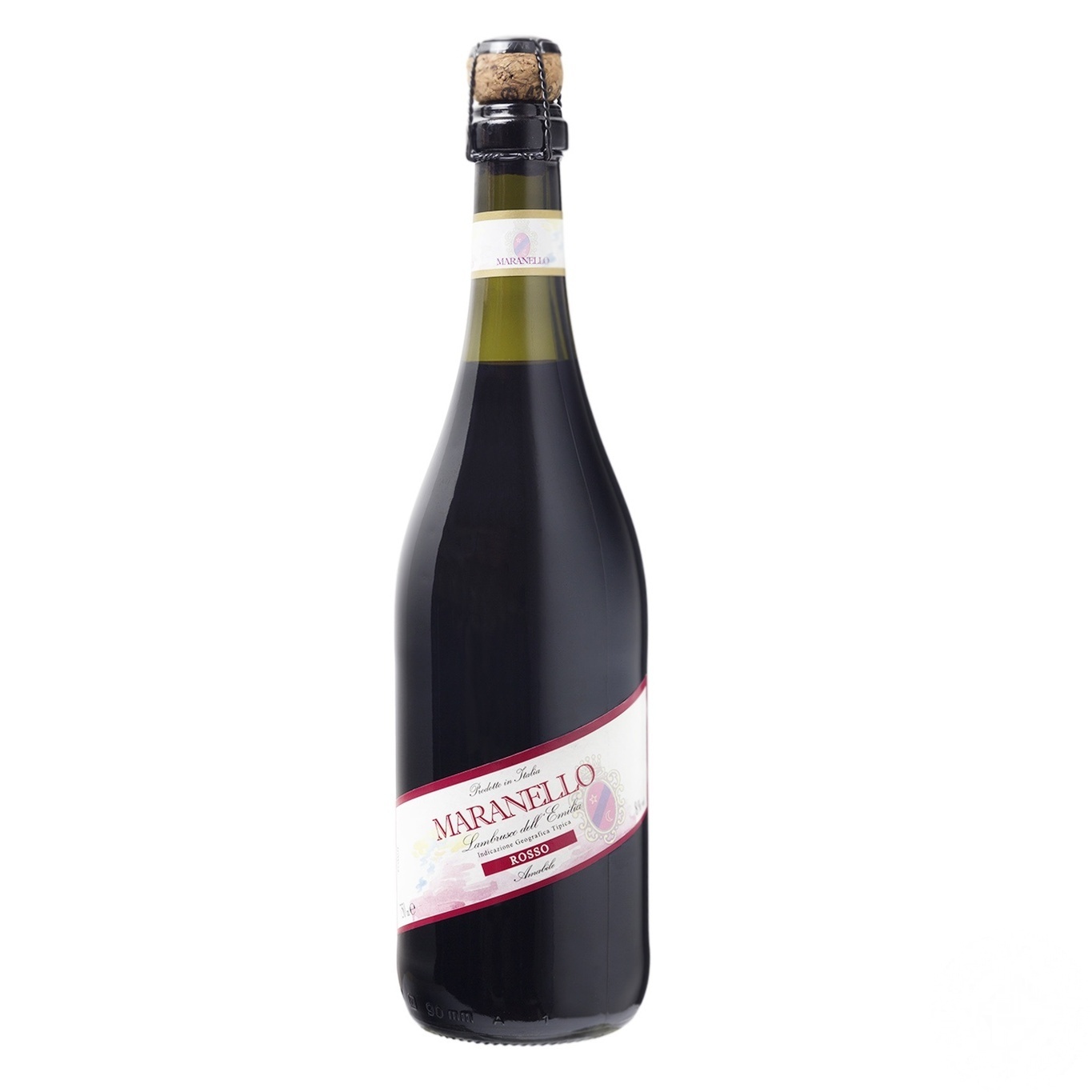 

Вино Maranello Lambrusco dell Emilia Rosso красное полусладкое 8% 0.75л