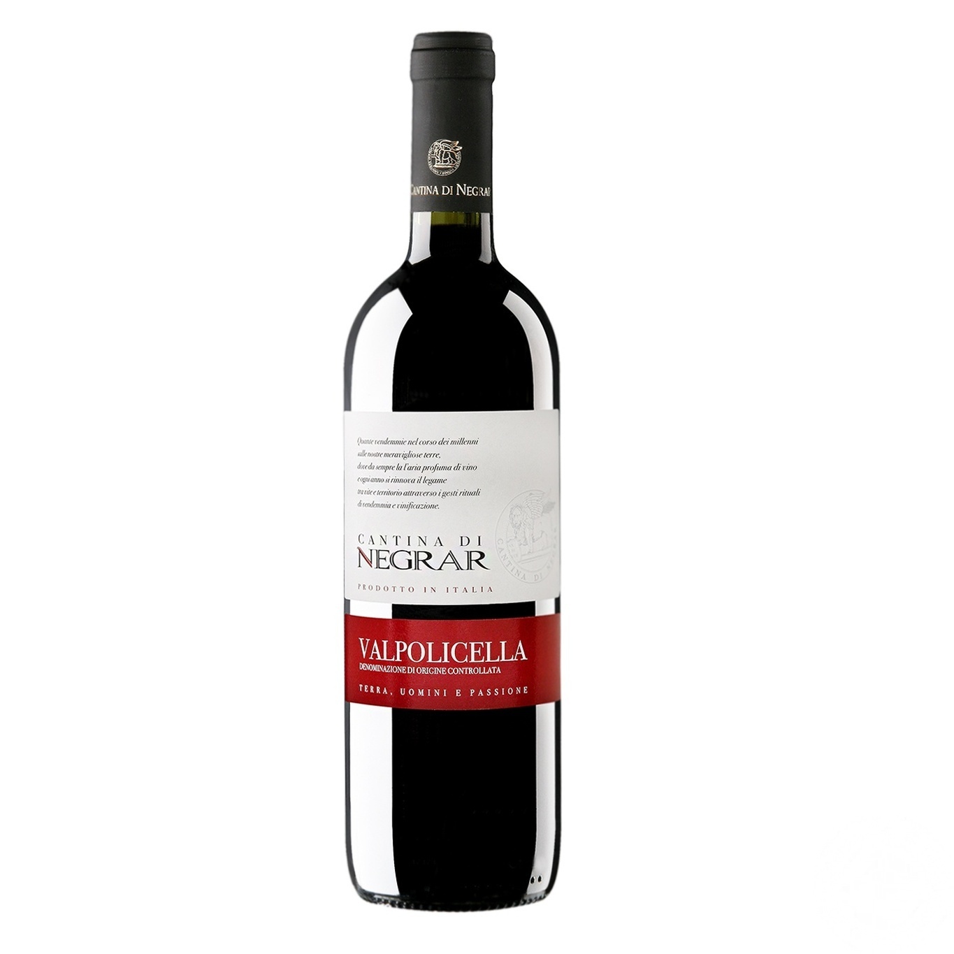 

Вино Cantina di Negrar Valpolicella красное сухое 11,5% 0,75л