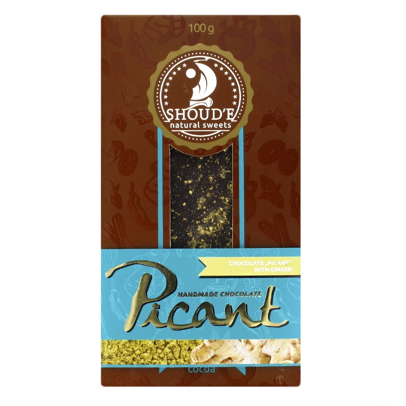 

Шоколад Shoud'e Picant с имбирем 100г