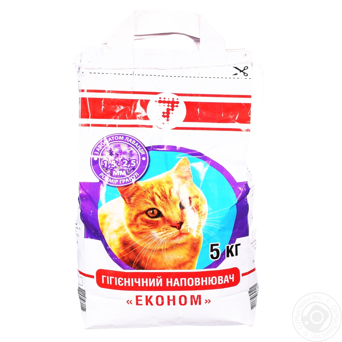 

Наполнитель Семерка эконом лаванда для домашних животных 5кг