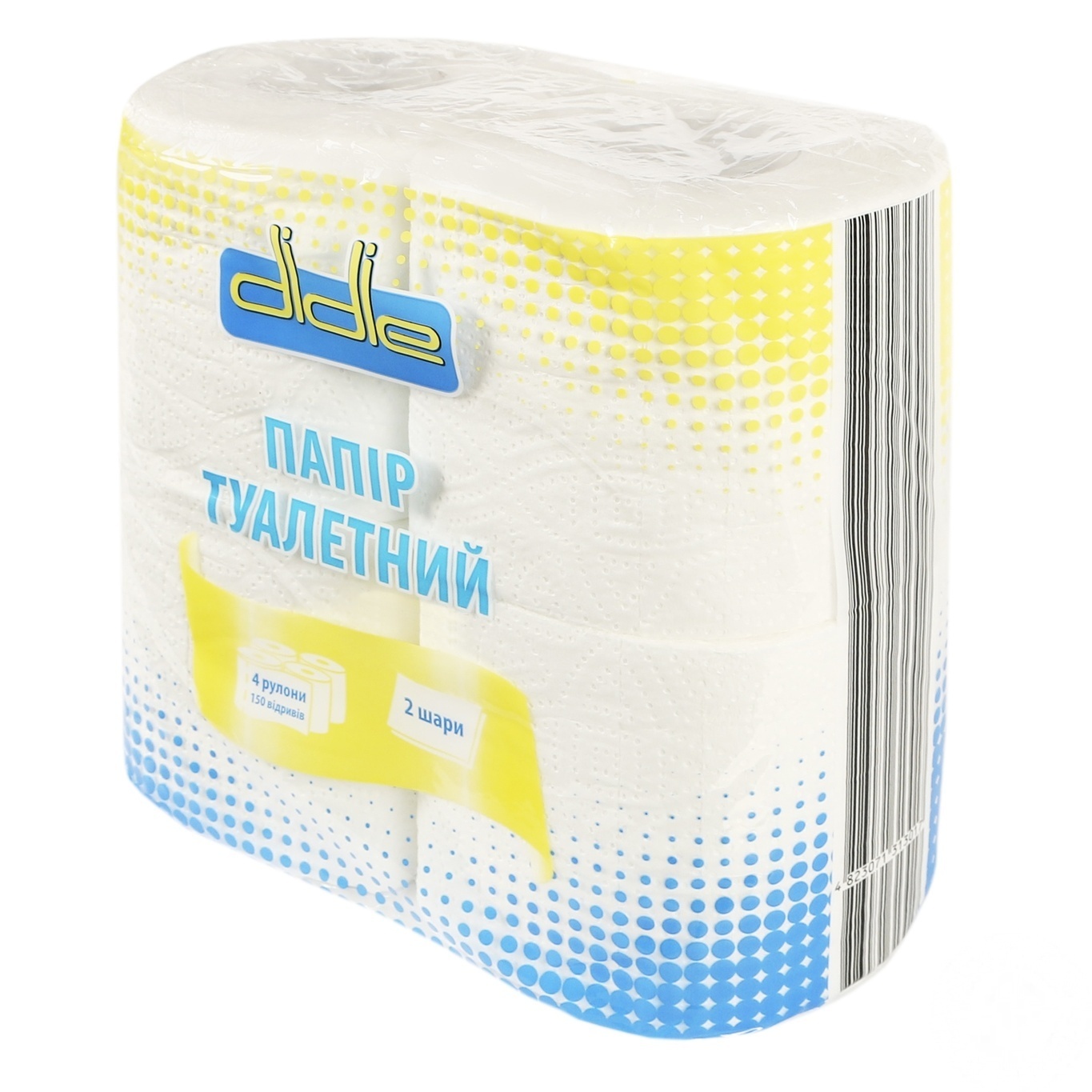 

Туалетная бумага Didie двухслойная 4шт