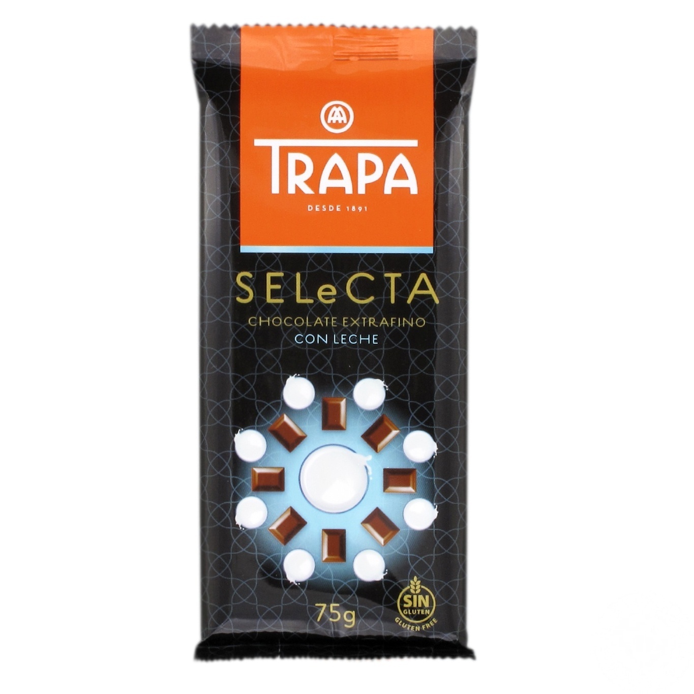 

Шоколад Trapa Selecta молочный 75г