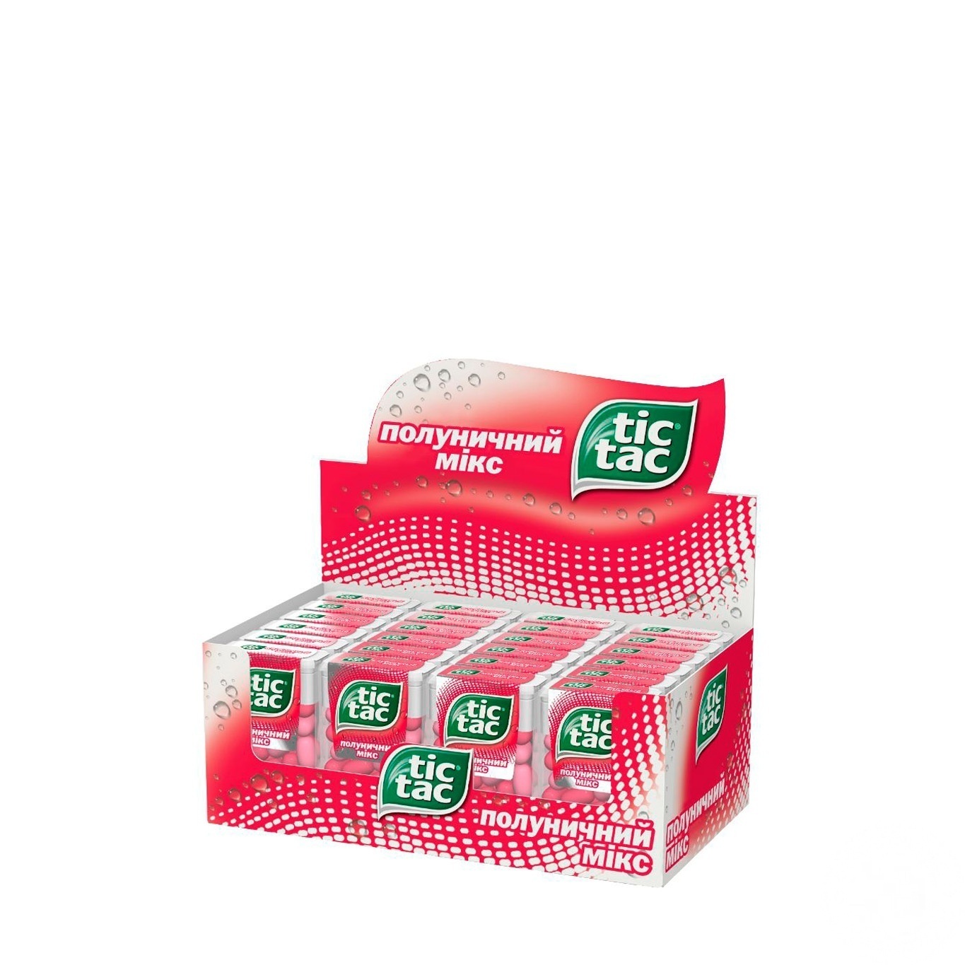 

Драже Tic Tac Клубничный микс 16г