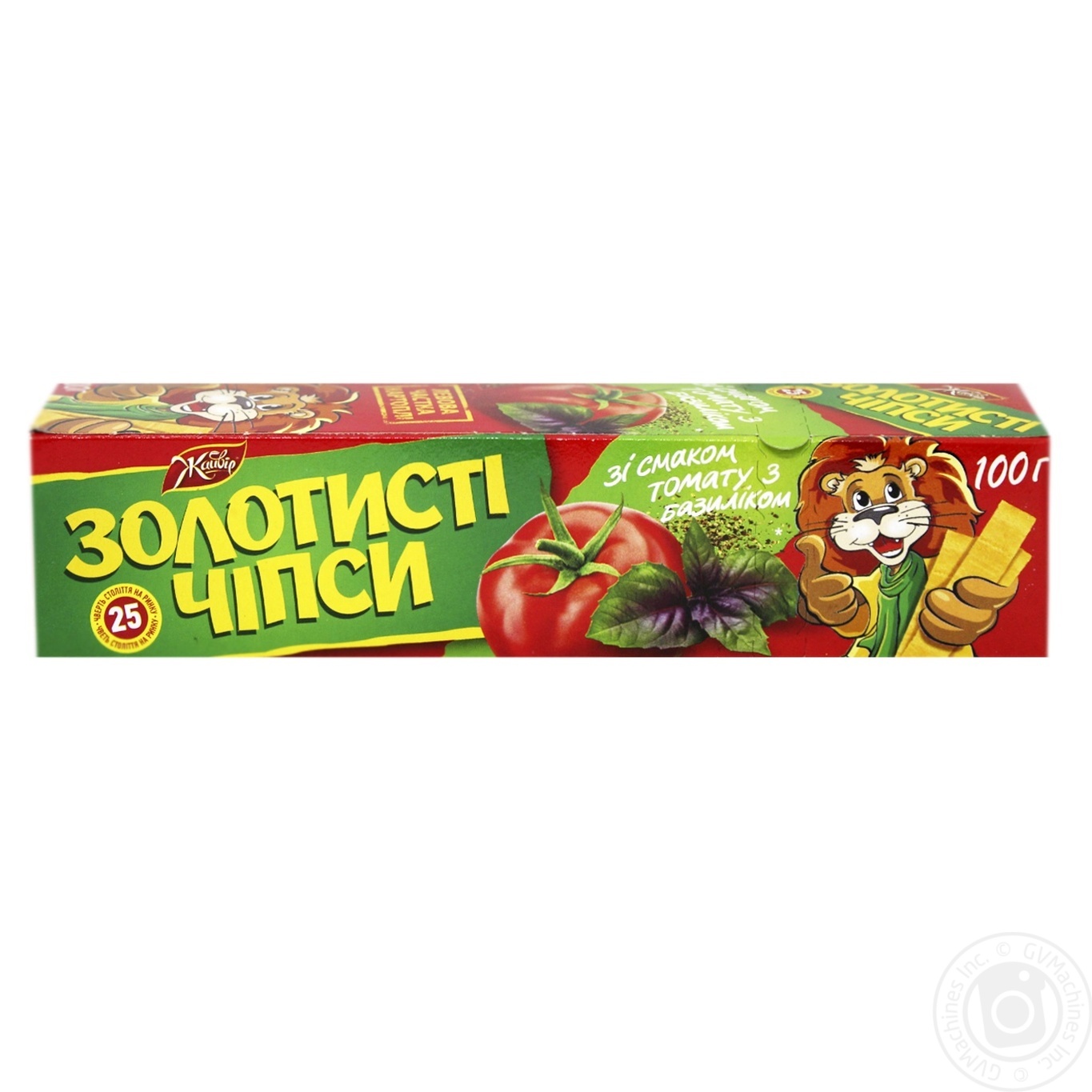 

Чипсы Жайвир Золотистые картофельные со вкусом томата с базиликом пластинки 100г