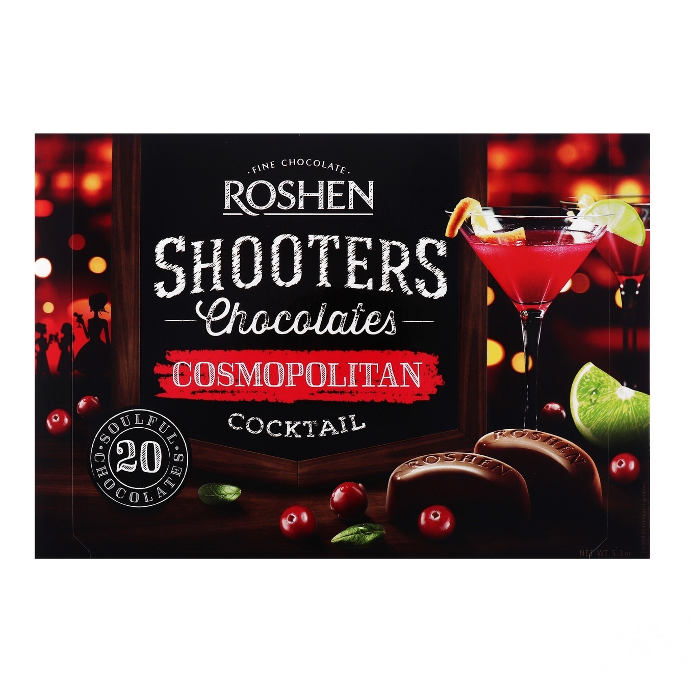 

Конфеты Roshen Shooters Космополитен 150г