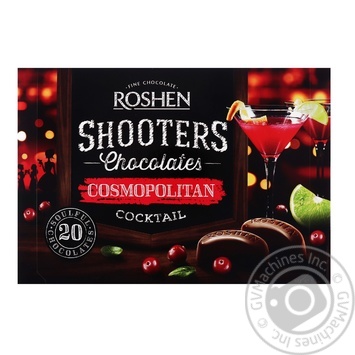 Конфеты Roshen Shooters Космополитен 150г - купить, цены на Восторг - фото 1