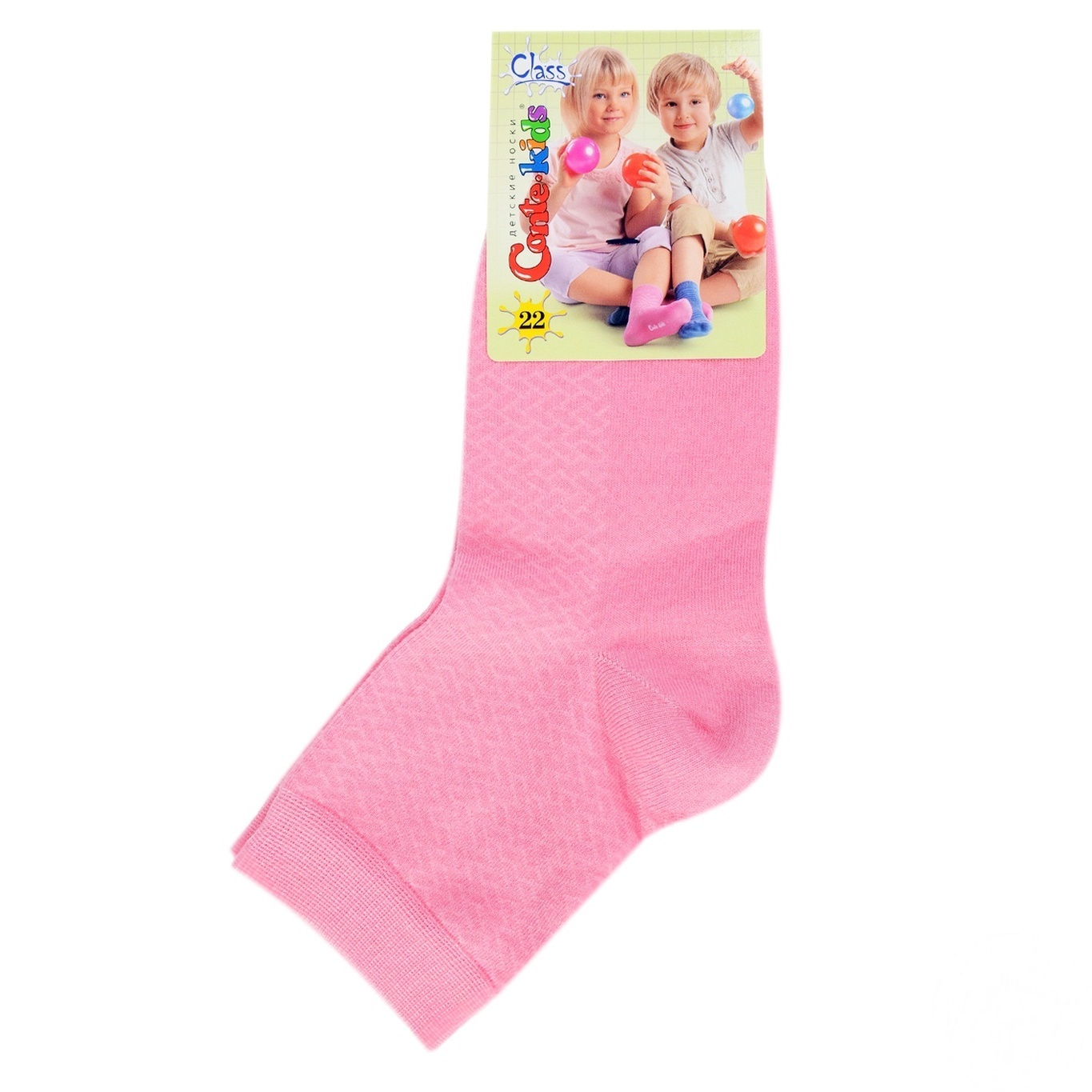 

Носки Conte-kids Сlass детские светло-розовые 22р