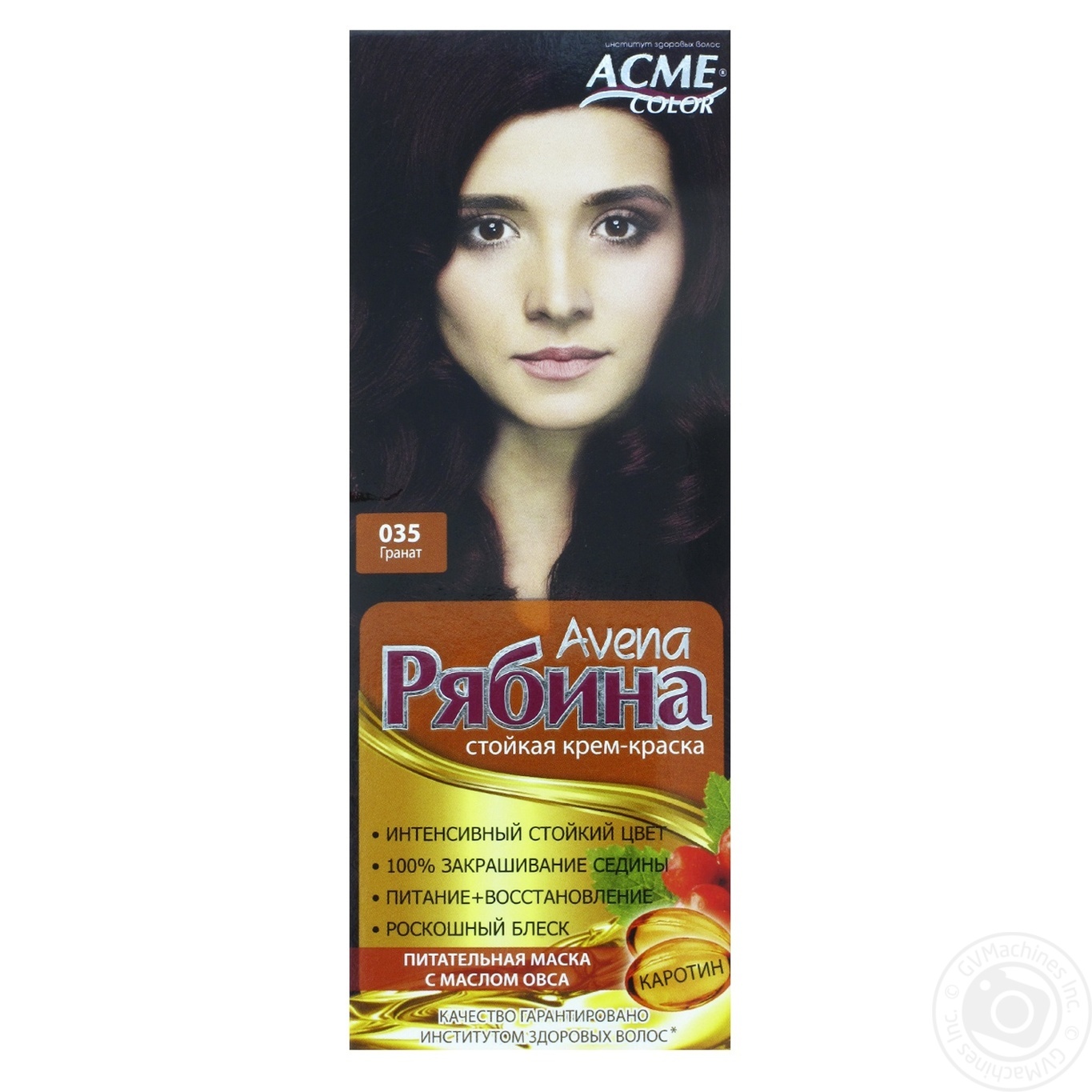 

Краска Acme-color Avena Рябина Гранат №035