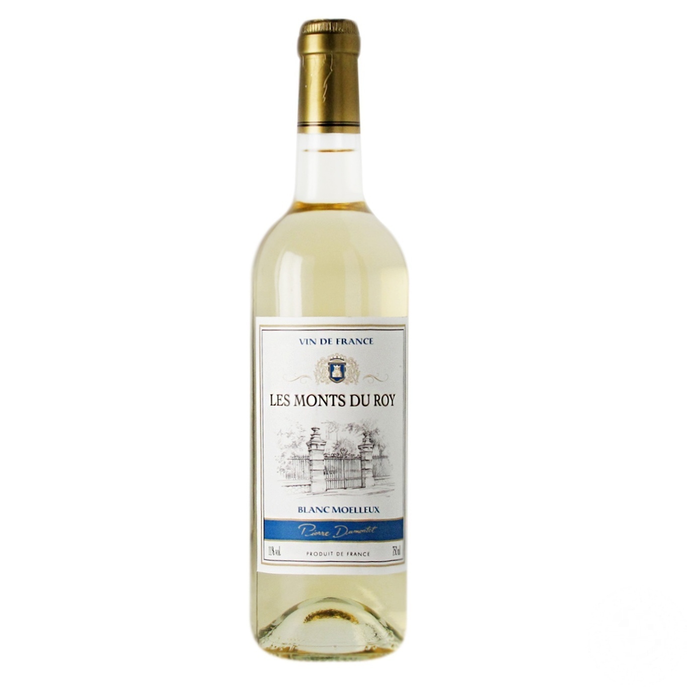 

Вино Les Monts Du Roy Blanc Moelleux белое полусладкое 11% 0,75л