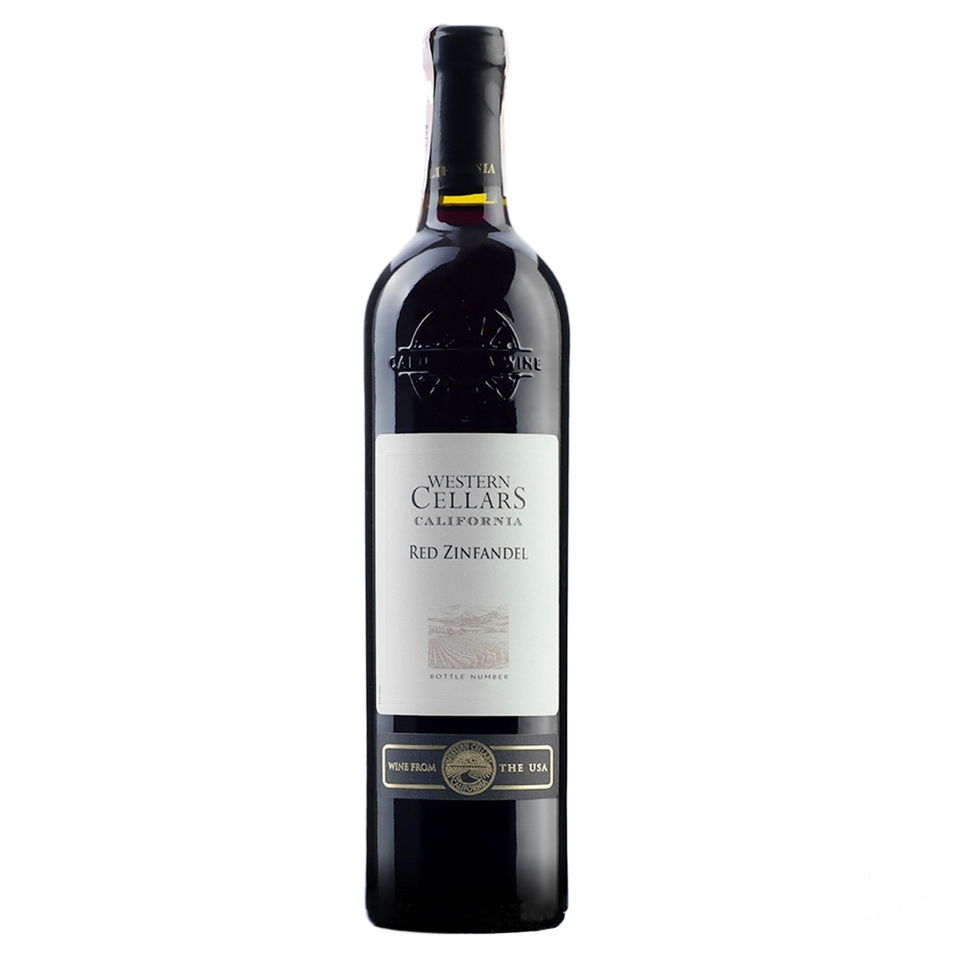 

Вино красное Вино Western Cellars Red Zinfandel сухое 13.5% 0.75л