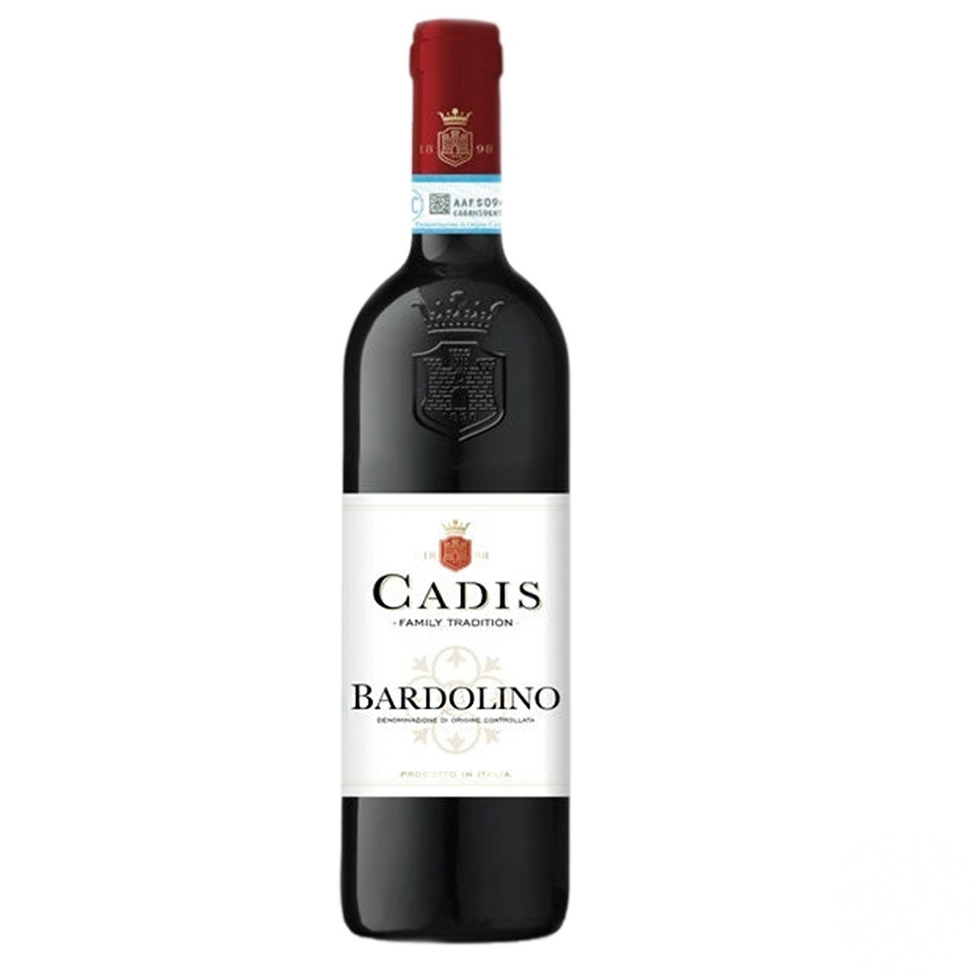 

Вино Cadis Bardolino DOC красное сухое 11,5% 0,75л