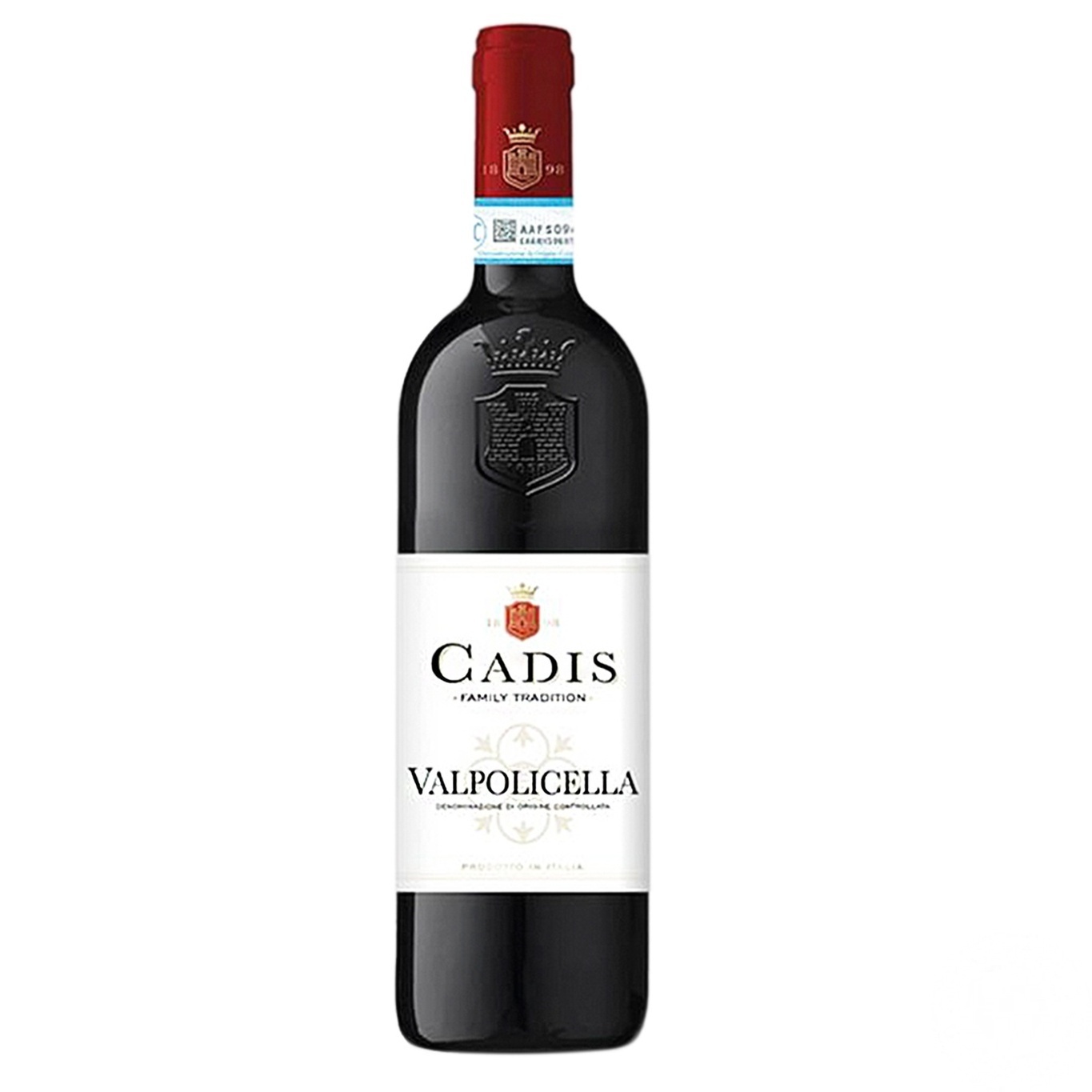 

Вино Cadis Valpolicella красное сухое 11.5% 0,75л