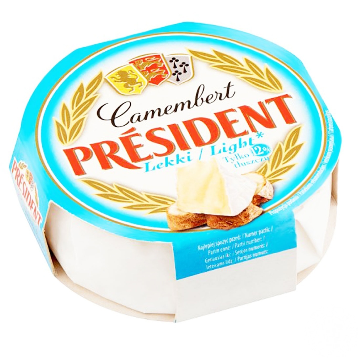 

Сыр President Camembert Lekki 28% 120г