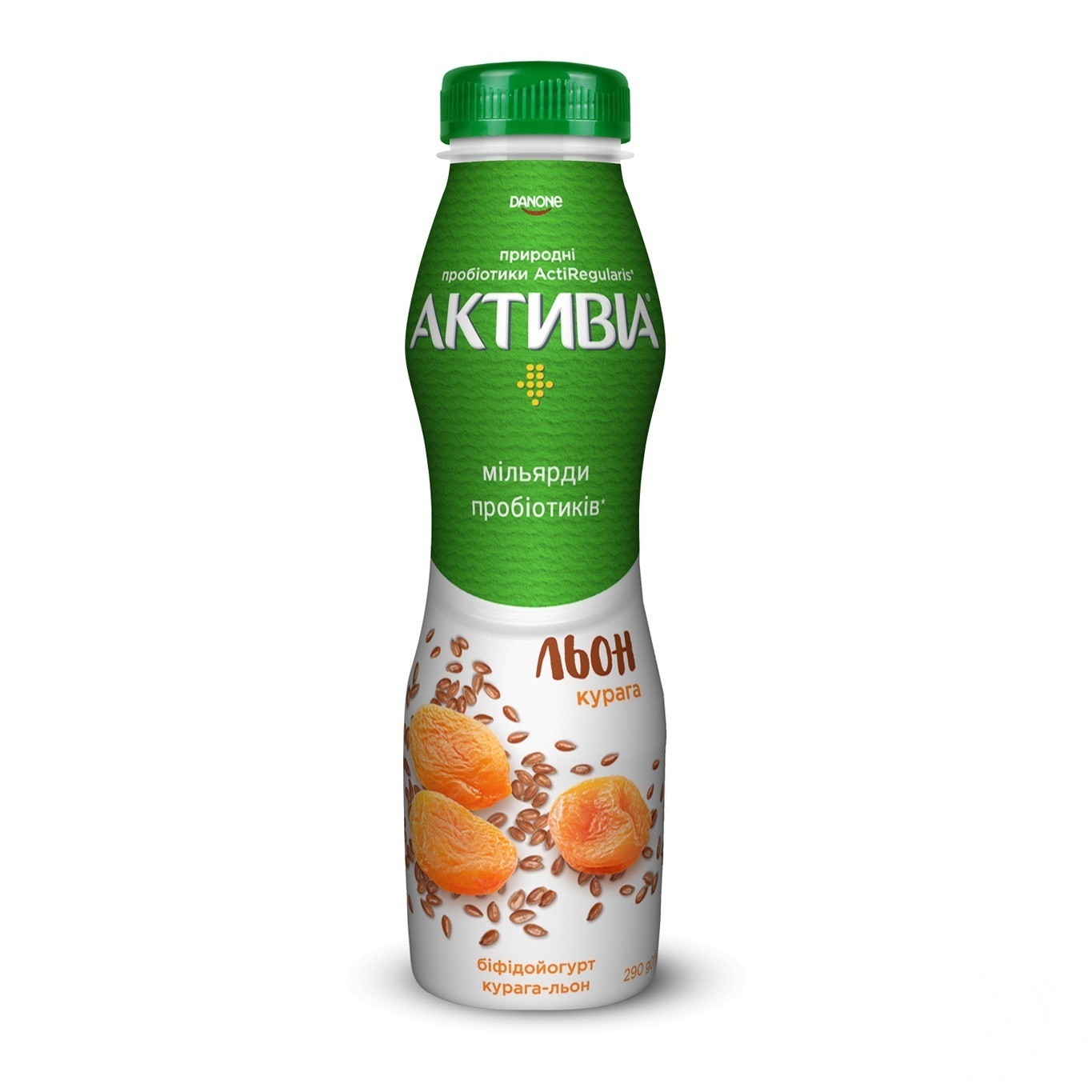 

Бифидойогурт Активиа курага-лен 1,5% 290г