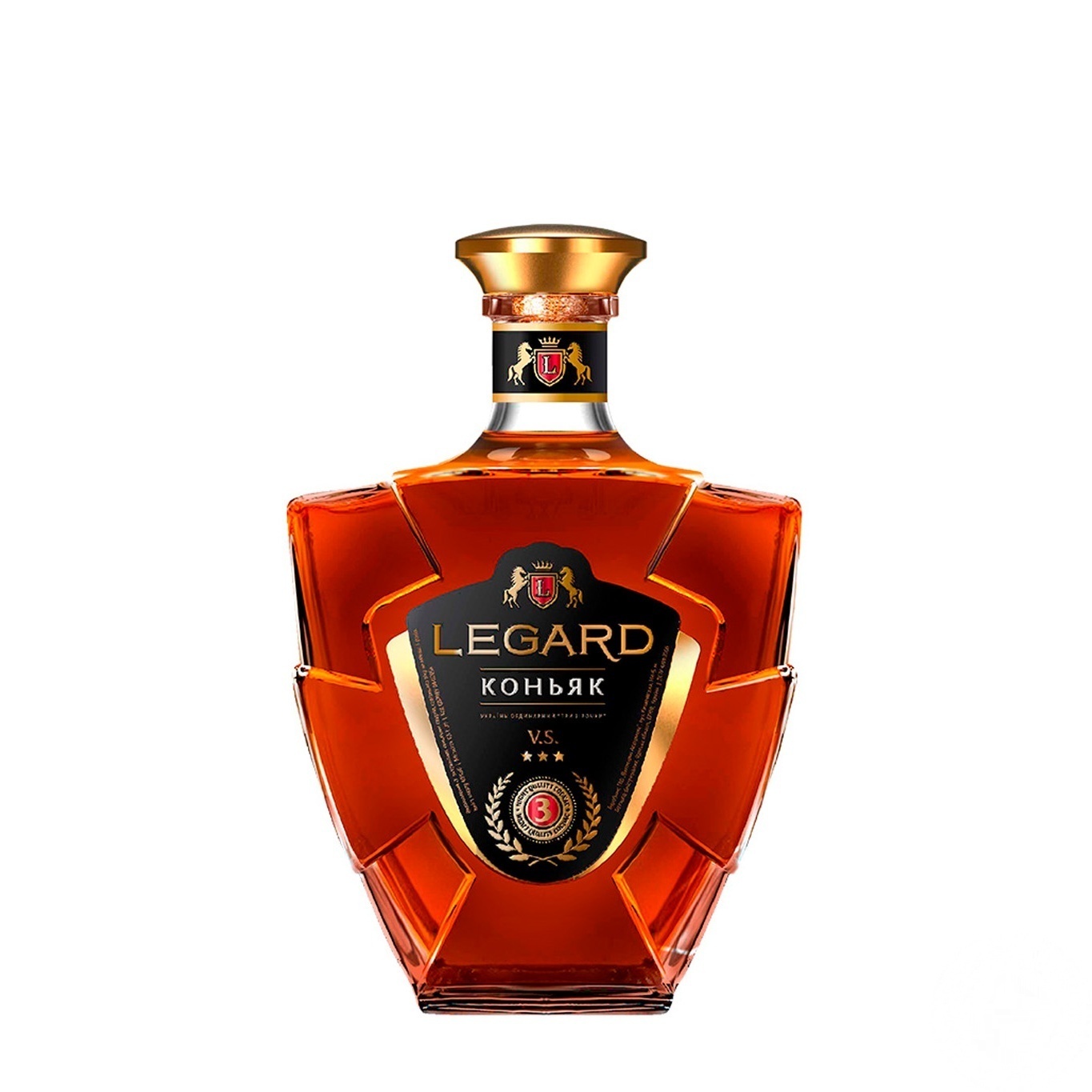 

Коньяк Legard ординарный VSOP 3* 40% 0,5л