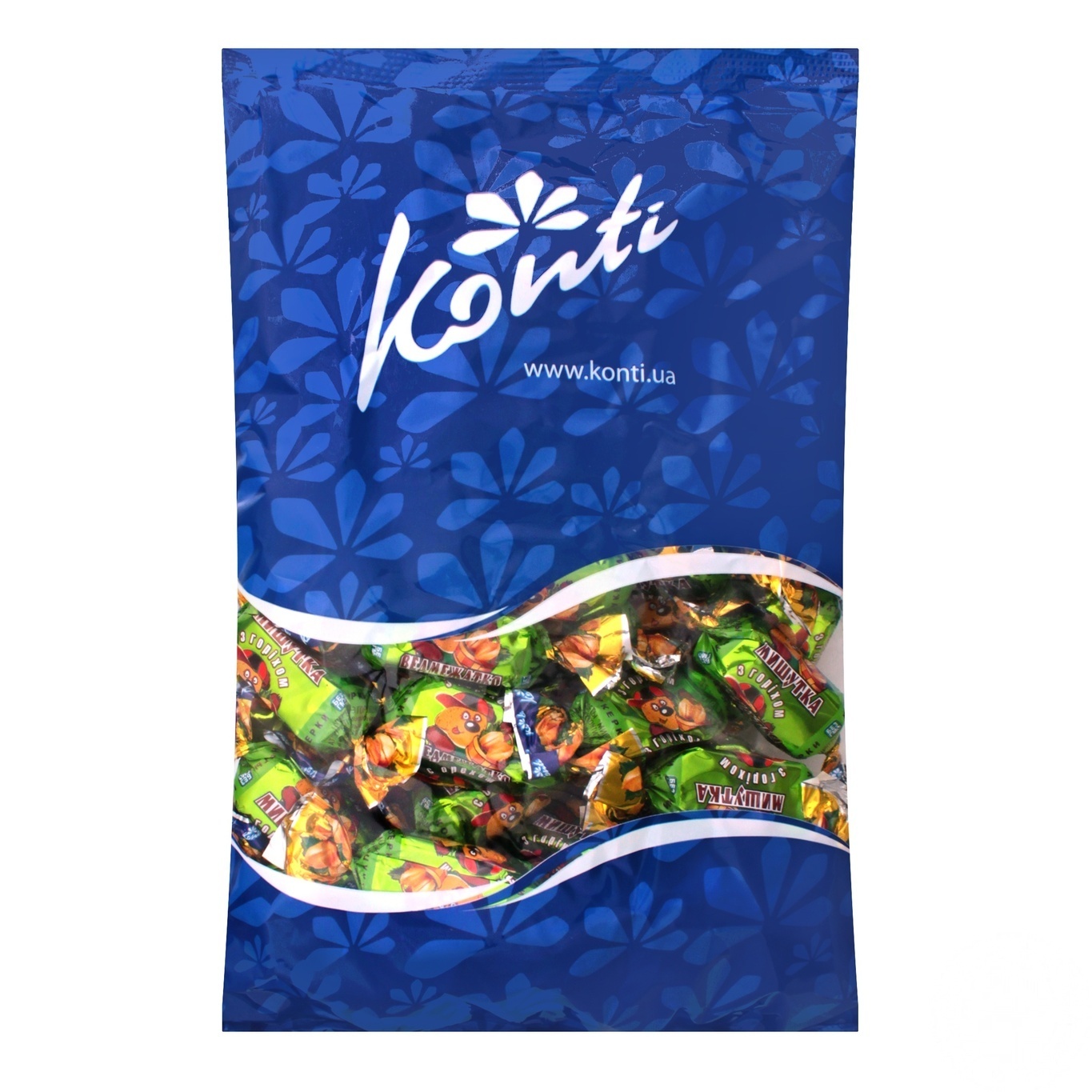 

Конфеты Konti Медвежонок с орехом 200г