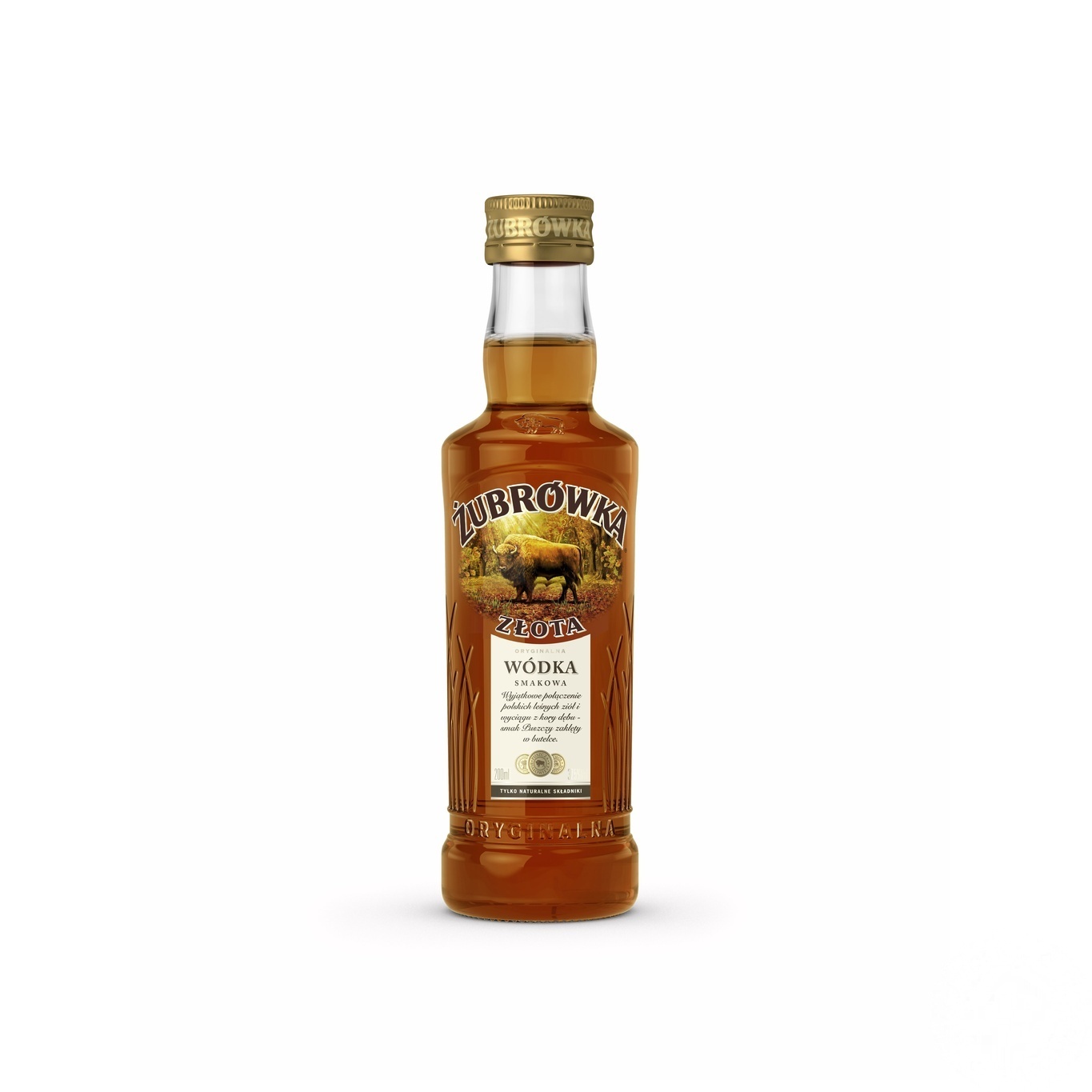 

Настойка Zubrowka Zlota Vodka 37,5% 200мл