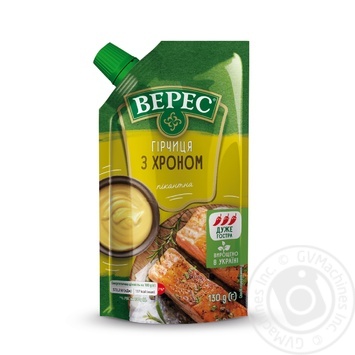 Горчица Верес с хреном 130г - купить, цены на Auchan - фото 2