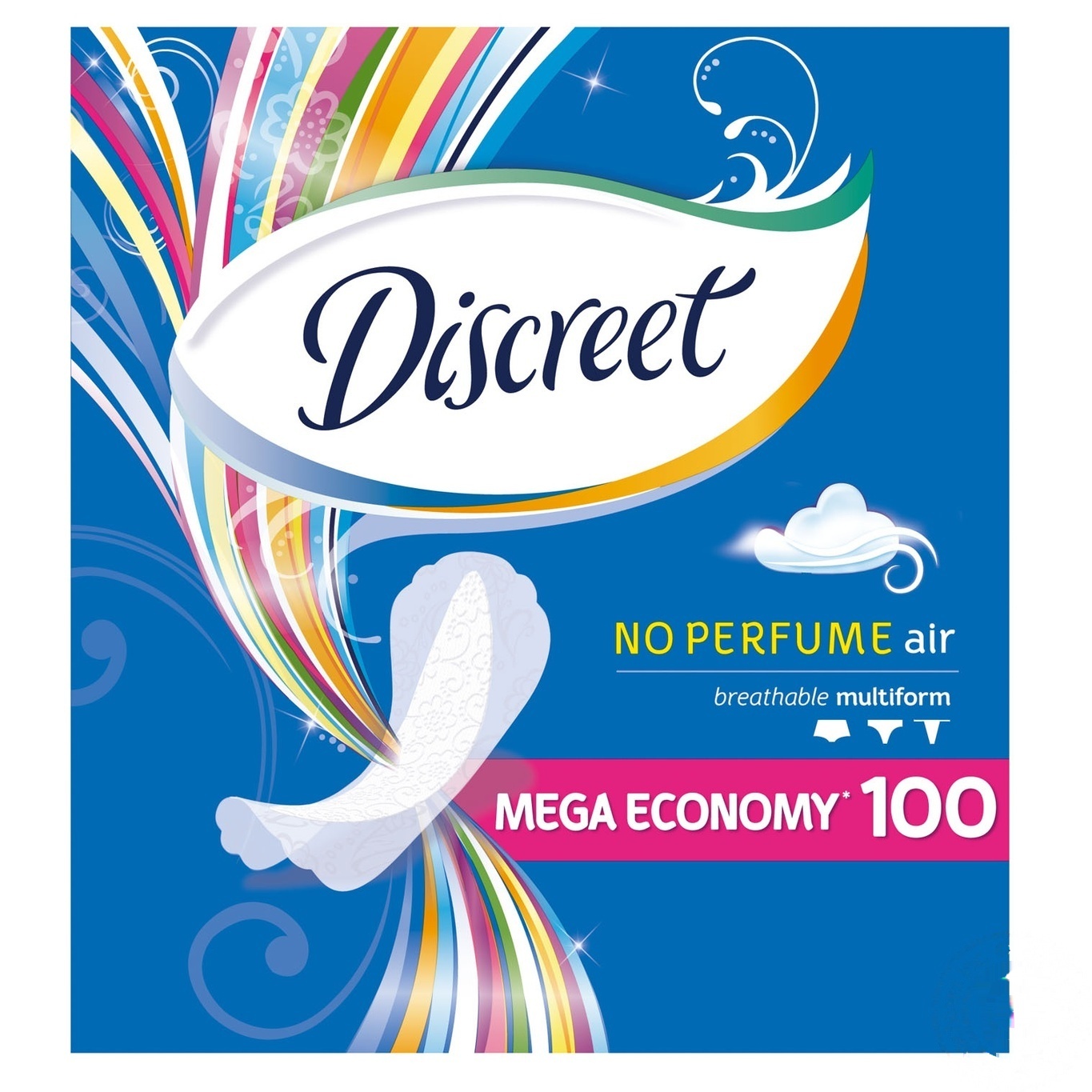 

Ежедневные прокладки Discreet Air 100шт