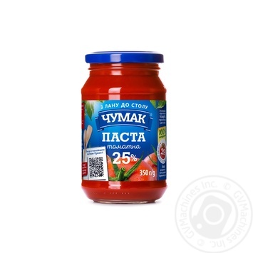 Chumak Tomato Paste 25% 300g - buy, prices for COSMOS - photo 3