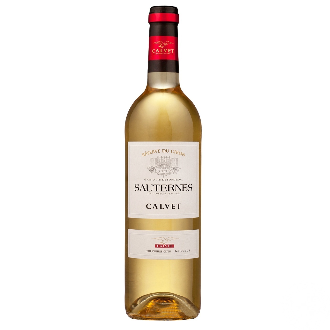 

Вино Calvet Reserve du Ciron Sauternes белое сладкое 12.5% 0.75л