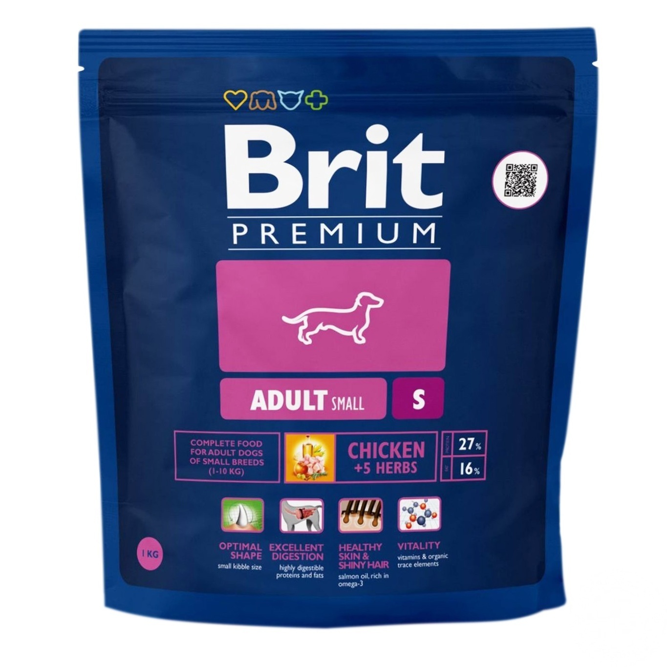 

Корм Brit Premium для собак мелких пород 1кг