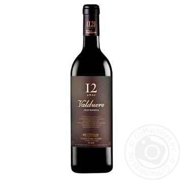 Valduero Red Dry Wine 12 Years 14% 0.75l - buy, prices for Vostorg - photo 1