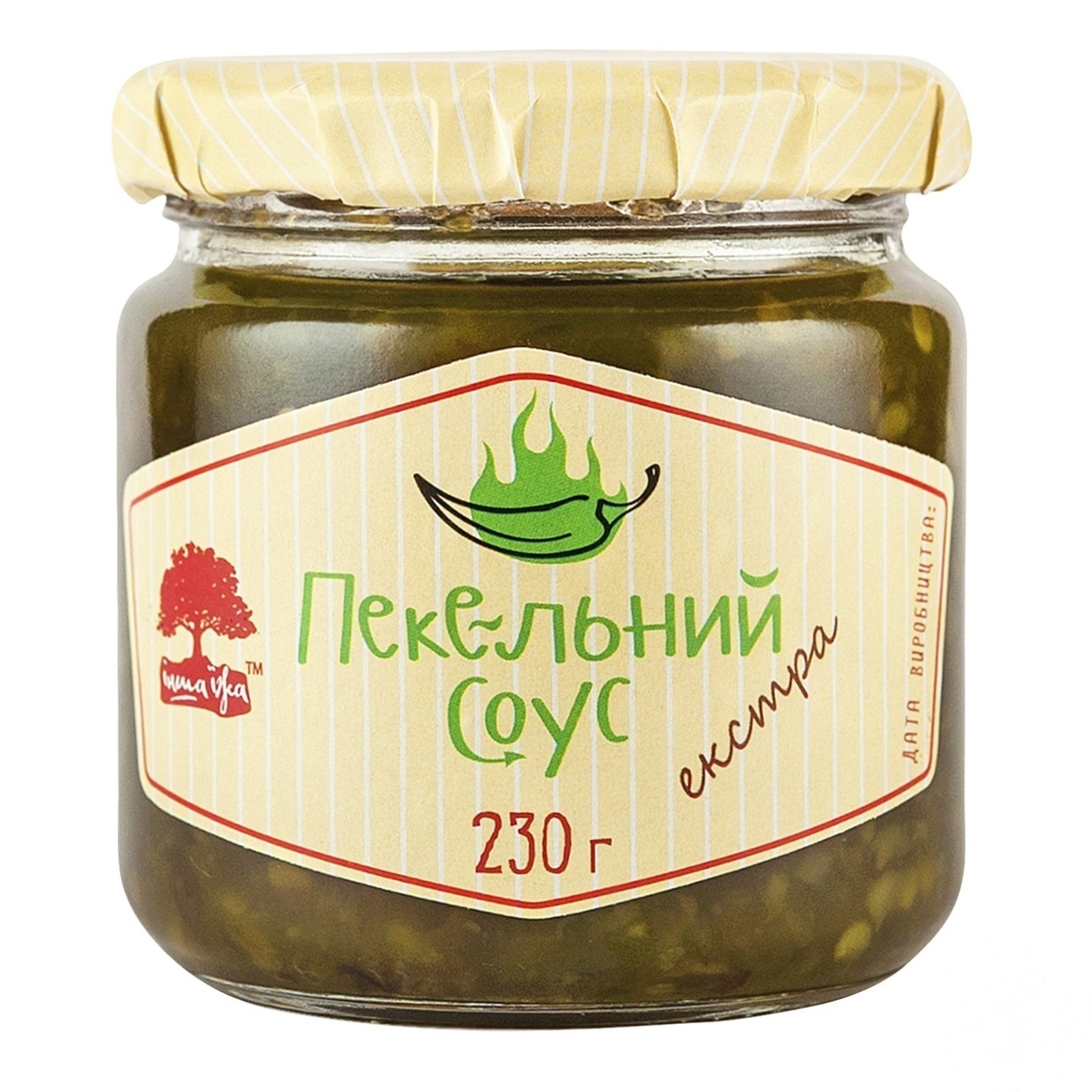 

Соус Інша їжа Адский зеленый экстра 230г