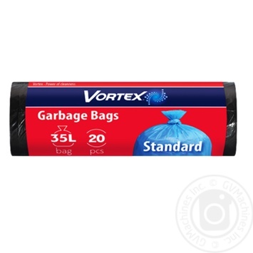 Vortex Trash Bags 35l 20pcs - buy, prices for Vostorg - photo 1