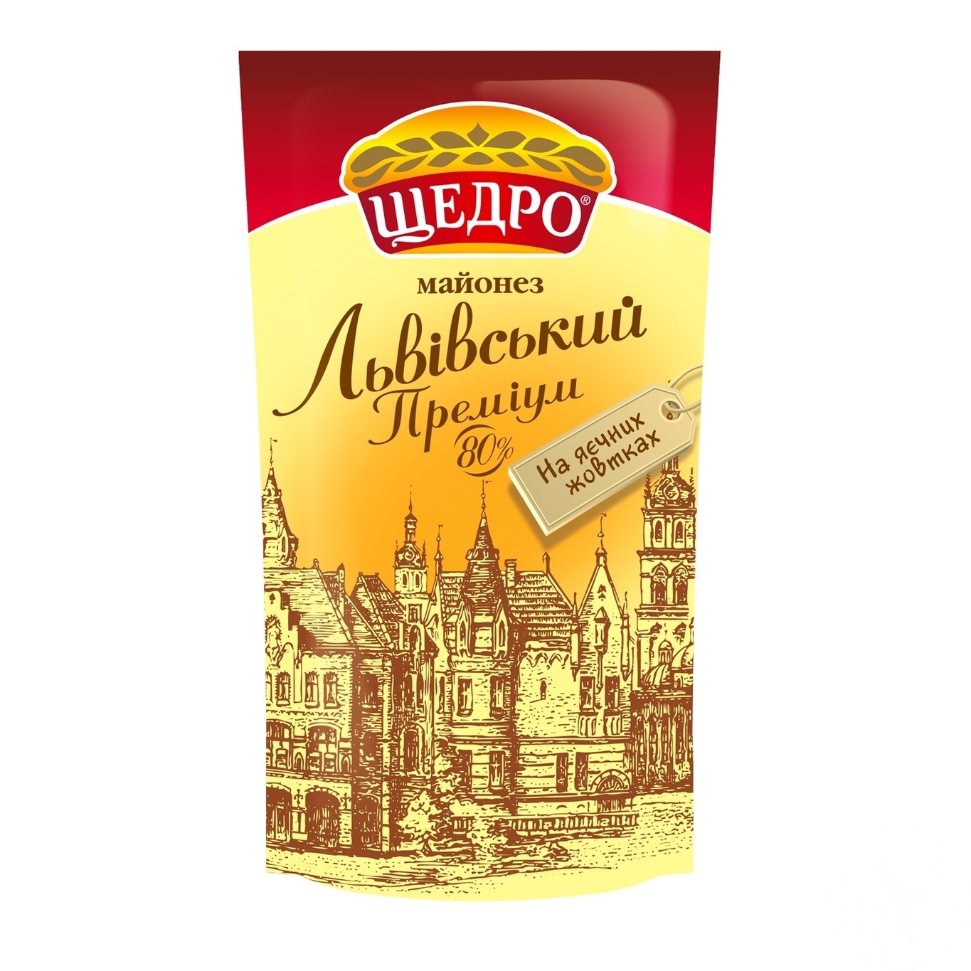 

Майонез Щедро Львовский Премиум 80% 150г