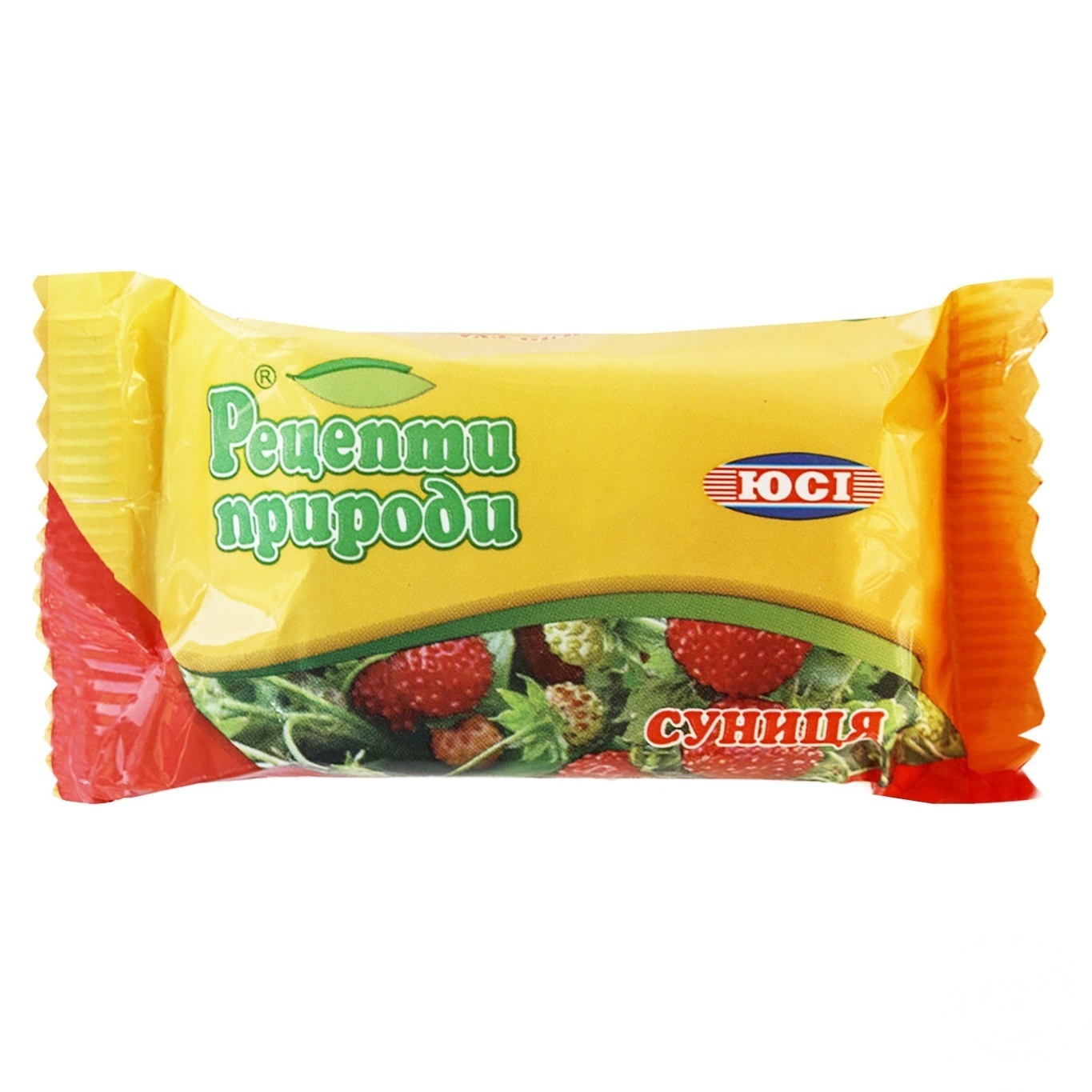 

Мыло туалетное Юси Рецепты природы земляника 70г
