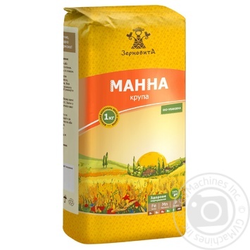 Zernovyta Semolina 1kg - buy, prices for COSMOS - photo 1