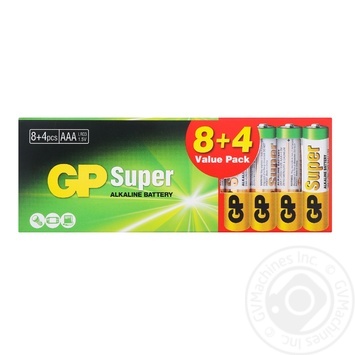 GP Super AAA Battery 8+4pcs - buy, prices for METRO - photo 2