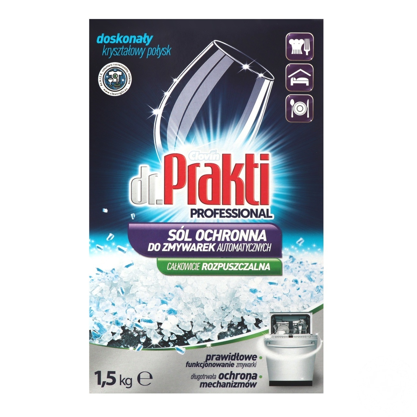 

Соль Dr.Prakti для посудомоечных машин 1,5кг