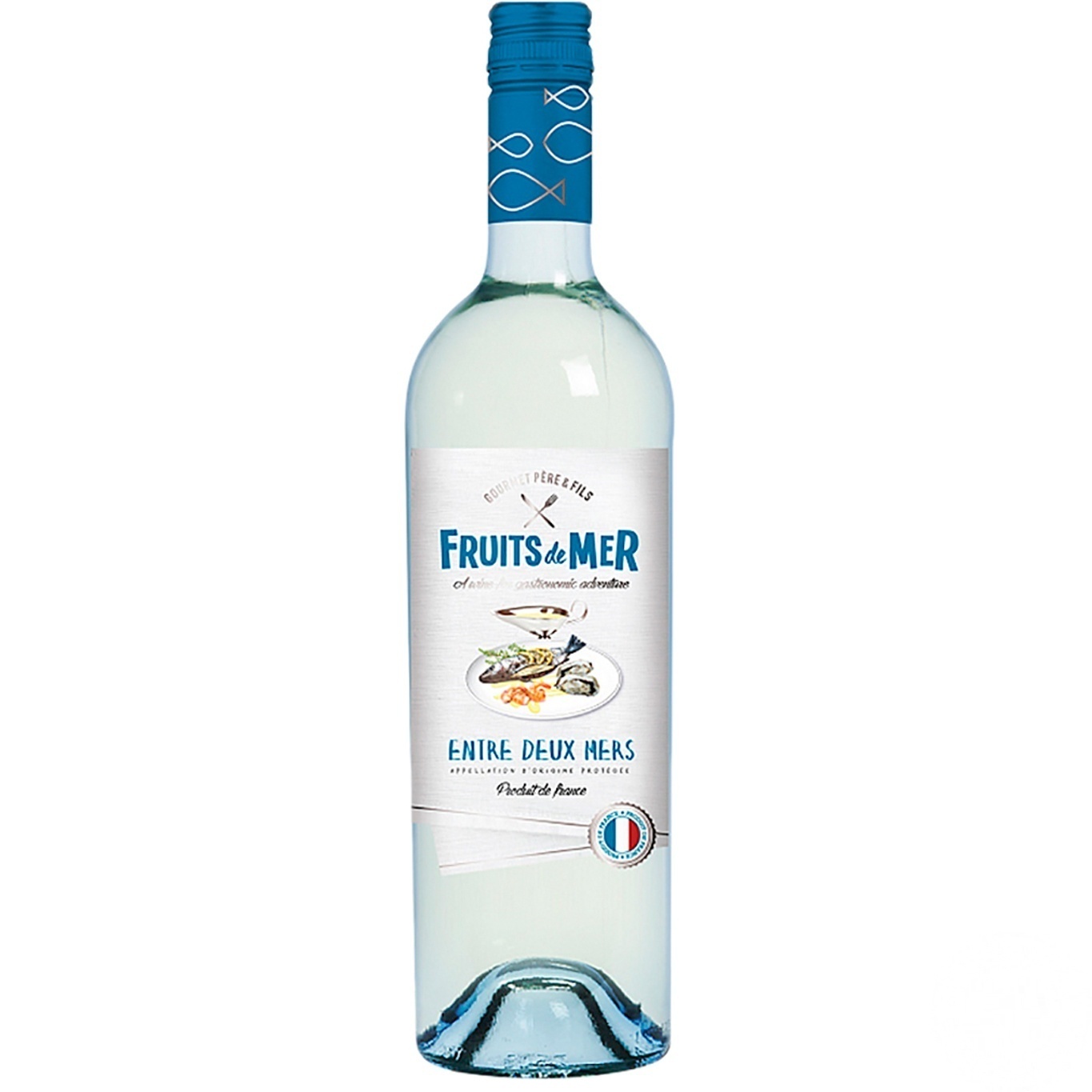 

Вино Gourmet Pere & Fils Fruits de Mer Entre Deux Mers белое сухое 11.5% 0,75л