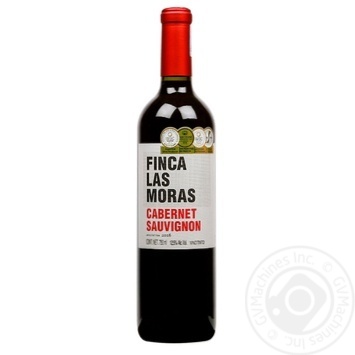 Finca Las Moras Cabernet Sauvignon red dry wine 13.5% 0.75l - buy, prices for EKO Market - photo 1