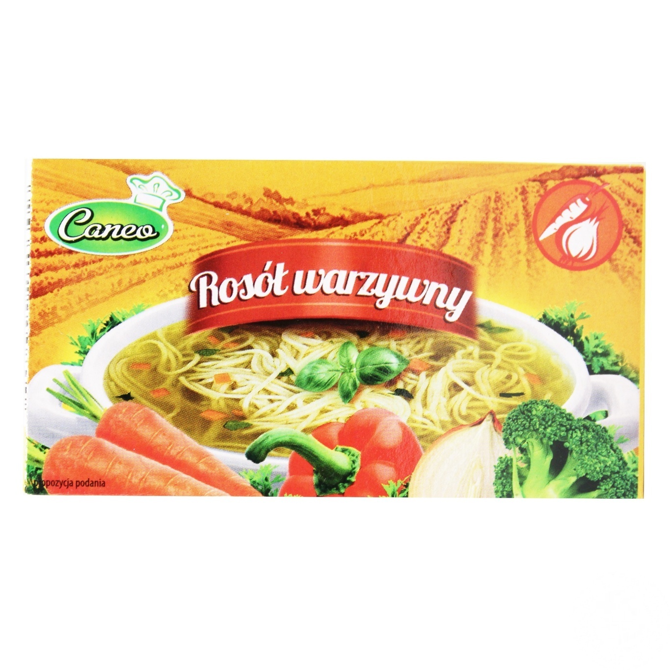 

Бульон Caneo овощной 60г