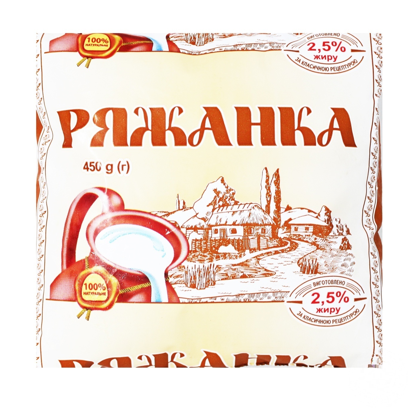 

Ряженка Балмолоко 2.5% 400г