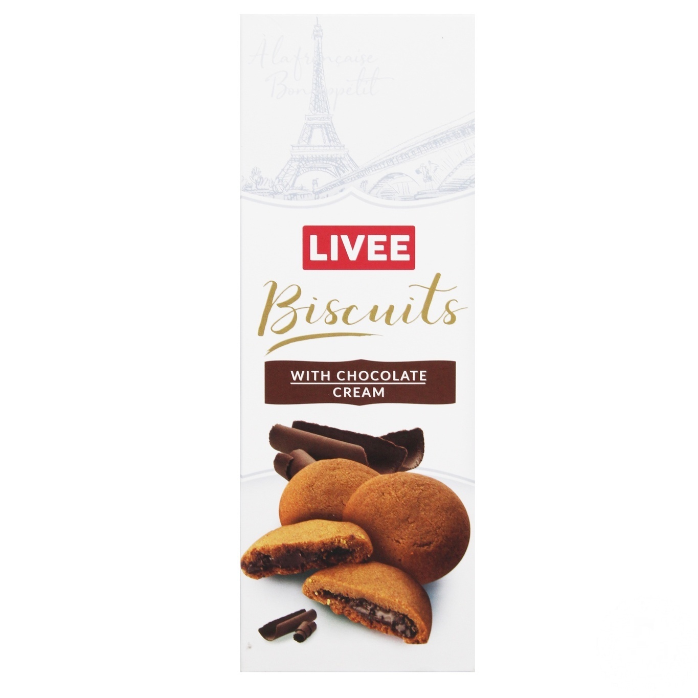 

Печенье Livee с шоколадным кремом 150г