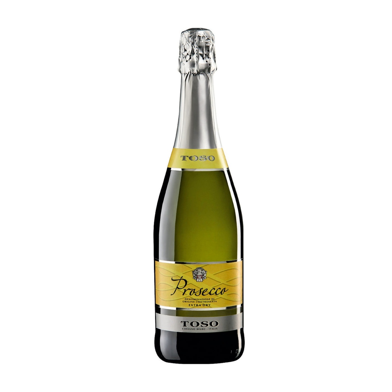 

Вино игристое Toso Prosecco Spumante Extra Dry DOC белое сухое 11% 0,75л
